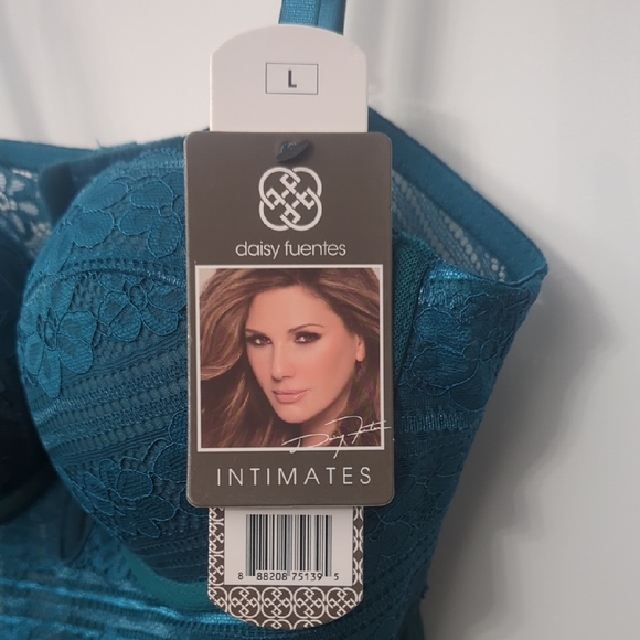 Daisy Fuentes Teal Babydoll Set - Picture 3 of 5